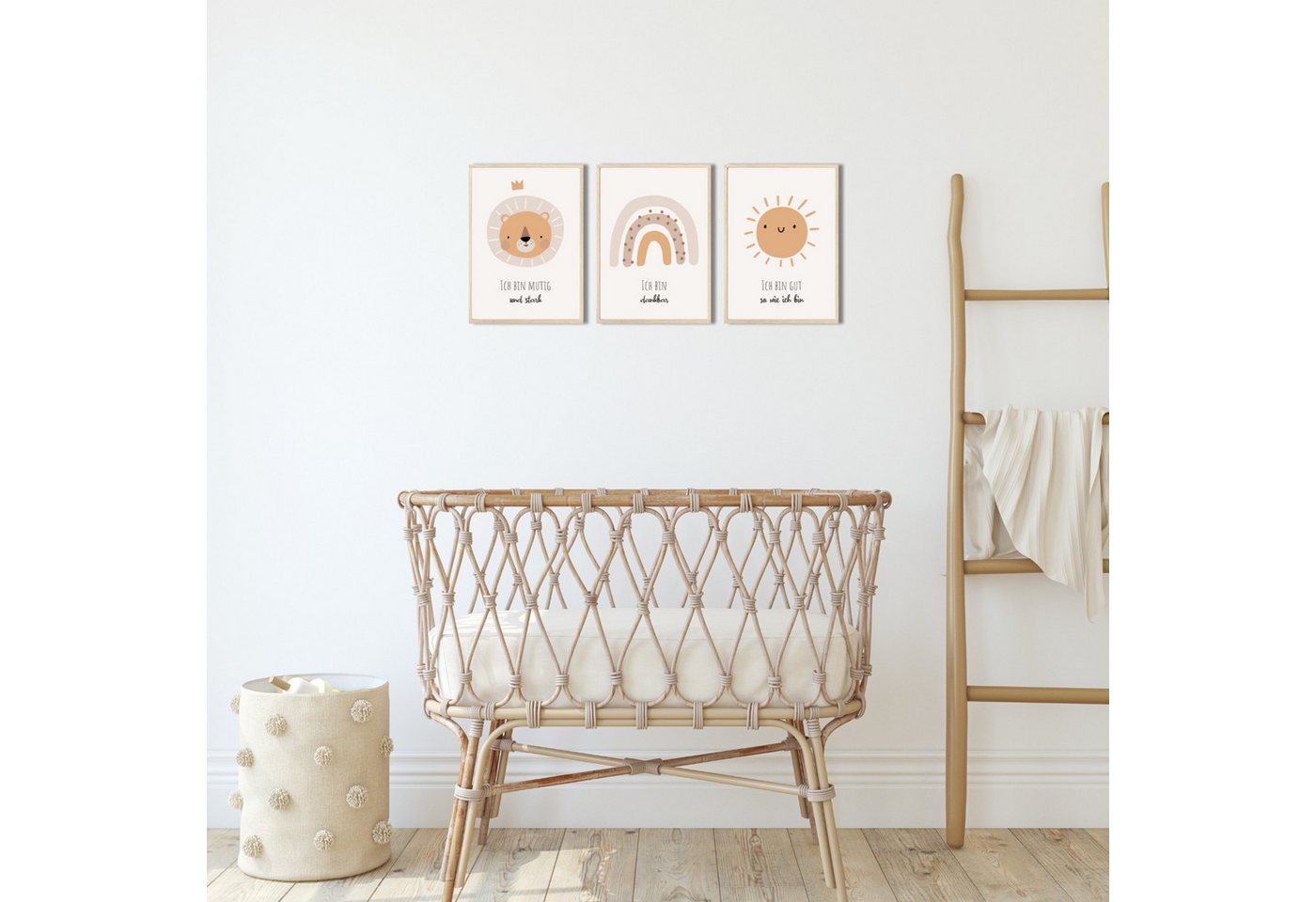 MeinBaby123® Poster Affirmationsbilder, Bilder Kinderzimmer Deko Poster, Affirmation, Motivation, Selbstbewusstsein – Bild 5 von 5