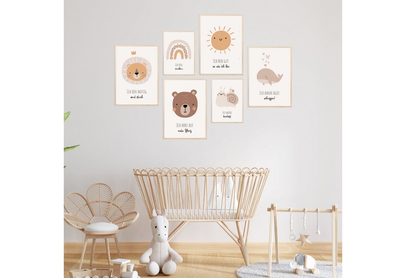 MeinBaby123® Poster Affirmationsbilder, Bilder Kinderzimmer Deko Poster, Affirmation, Motivation, Selbstbewusstsein – Bild 2 von 5