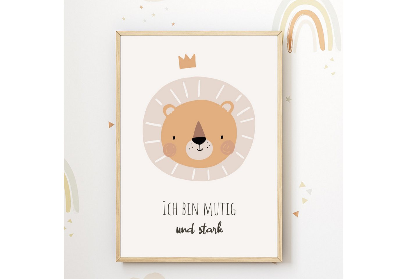 MeinBaby123® Poster Affirmationsbilder, Bilder Kinderzimmer Deko Poster, Affirmation, Motivation, Selbstbewusstsein – Bild 4 von 5