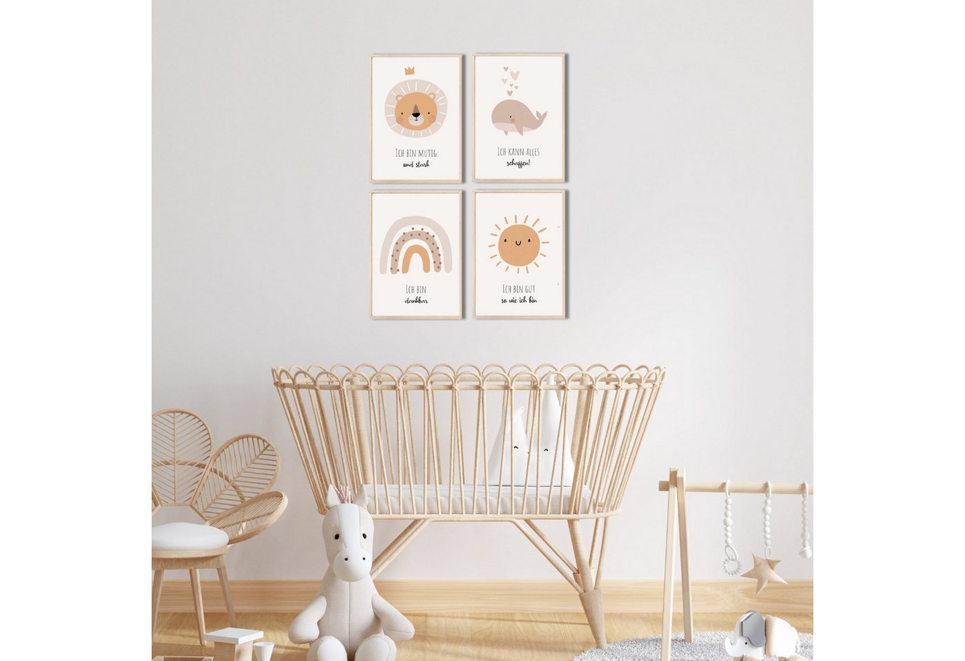 MeinBaby123® Poster Affirmationsbilder, Bilder Kinderzimmer Deko Poster, Affirmation, Motivation, Selbstbewusstsein – Bild 2 von 5