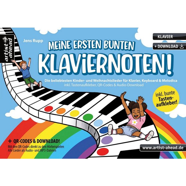 Meine ersten bunten Klaviernoten! / Jens Rupp