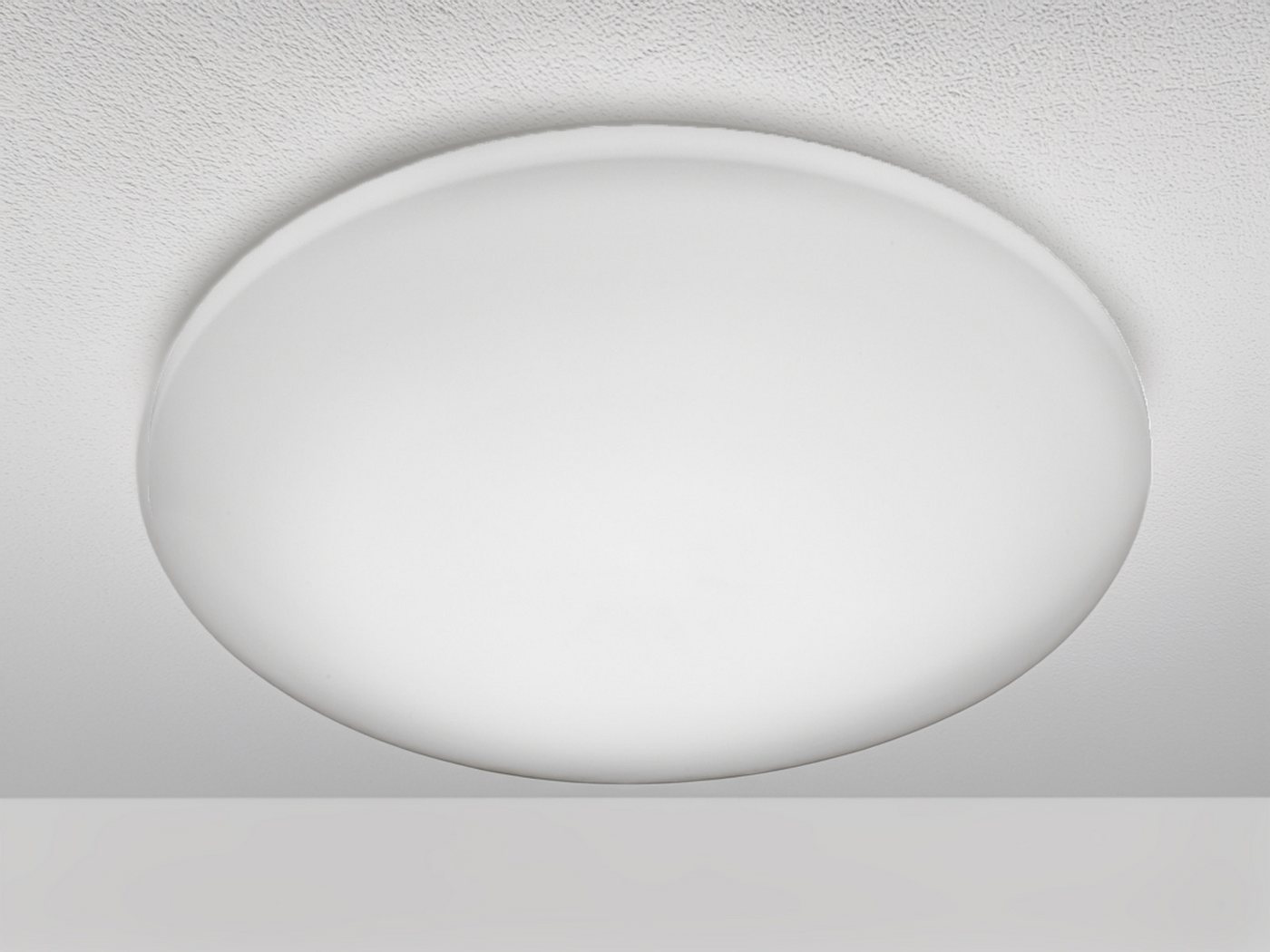 meineWunschleuchte LED Deckenleuchte, Dimmfunktion Nachtlichtfunktion, LED fest integriert, Neutralweiß, Warmweiß, flach mit Fernbedienung, Feuchtraumgeeignet f – Bild 3 von 5