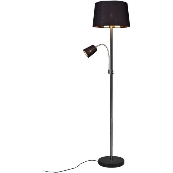 meineWunschleuchte Stehlampe, Lesearm, ohne Leuchtmittel, große Steh-Leuchte mit Leselampe, Leselicht für Lese-Ecke, Höhe: 180cm