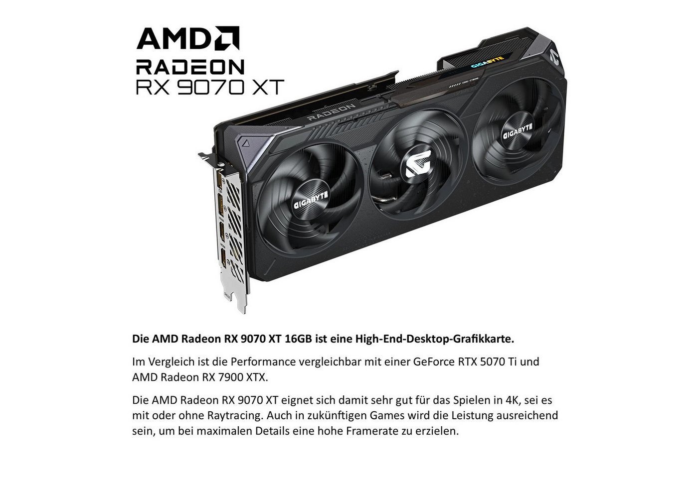 Meinpc Intel Core i9-14900K, Radeon RX 9070 XT 16GB, DDR5 Ram, Windows 11 Gaming-PC (Intel Core i9 14900K, RX 9070 XT, 16 GB RAM, 1000 GB SSD, Wasserkühlung, RG – Bild 2 von 5