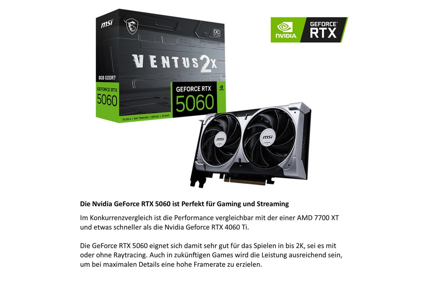 Meinpc Intel i9 GeForce RTX 5060 Gaming-PC (Intel Core i9 12900K, RTX 5060, 32 GB RAM, 1000 GB SSD, RGB Tower, Gaming, Gamer, Windows 11 Pro, RGB, Wifi) – Bild 3 von 5