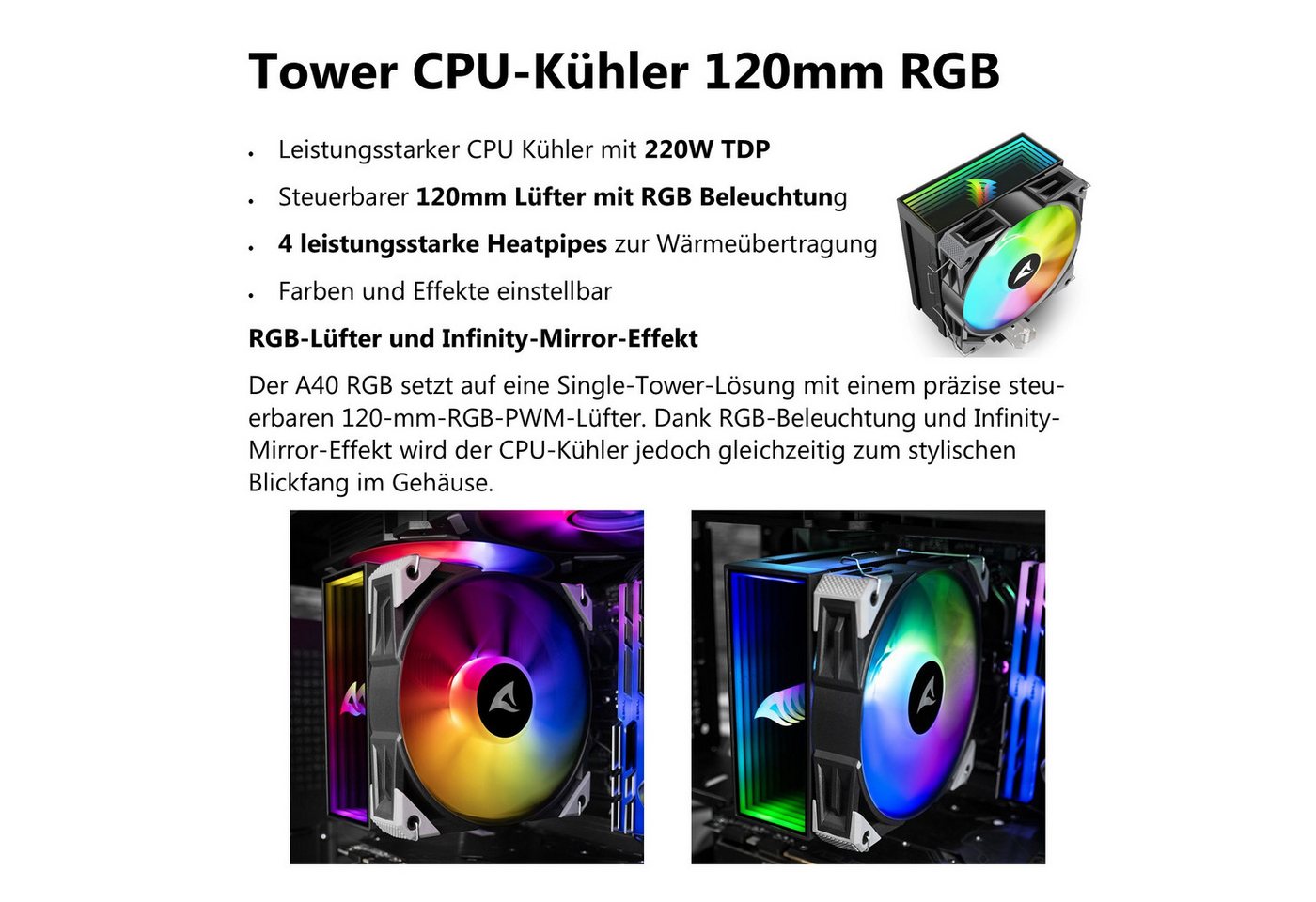 Meinpc Intel i9 GeForce RTX 5060 Gaming-PC (Intel Core i9 12900K, RTX 5060, 32 GB RAM, 1000 GB SSD, RGB Tower, Gaming, Gamer, Windows 11 Pro, RGB, Wifi) – Bild 5 von 5
