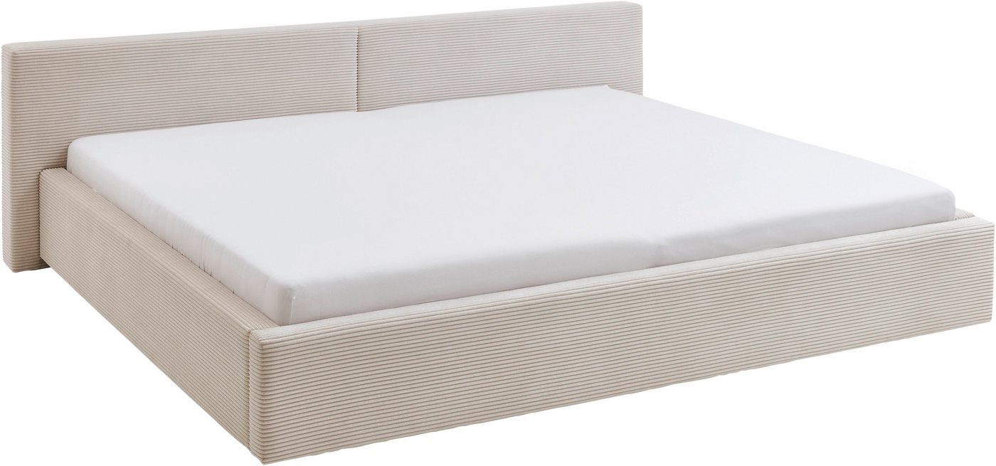 meise.möbel Polsterbett CUBE in Cord, Familienbett 240x200cm, wahlweise mit Lattenrost, verschiedene Farben erhältlich – Bild 3 von 5