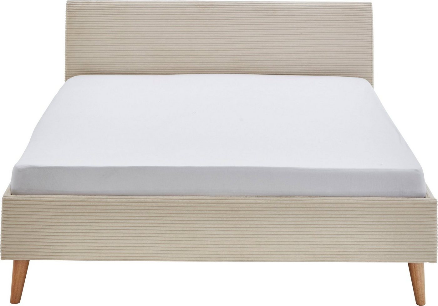 meise.möbel Polsterbett Wicki, 140x200cm, Cordstoff – Bild 5 von 5