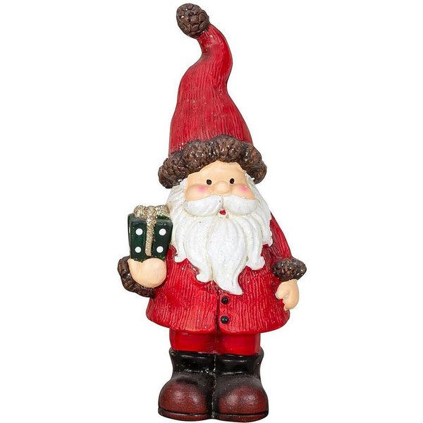 Mel-O-Design Weihnachtsmann 2956 Nikolaus rot stehend (1 St), weihnachtliche Deko