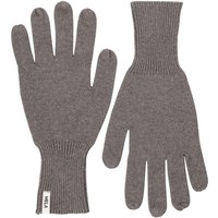 MELA Bio-Rippstrick-Handschuhe 'RISHI', bear melange, Gr. L