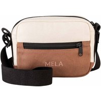 MELA Bio-Umhängetasche 'PATNI', 1,8 l , nougat/ecru