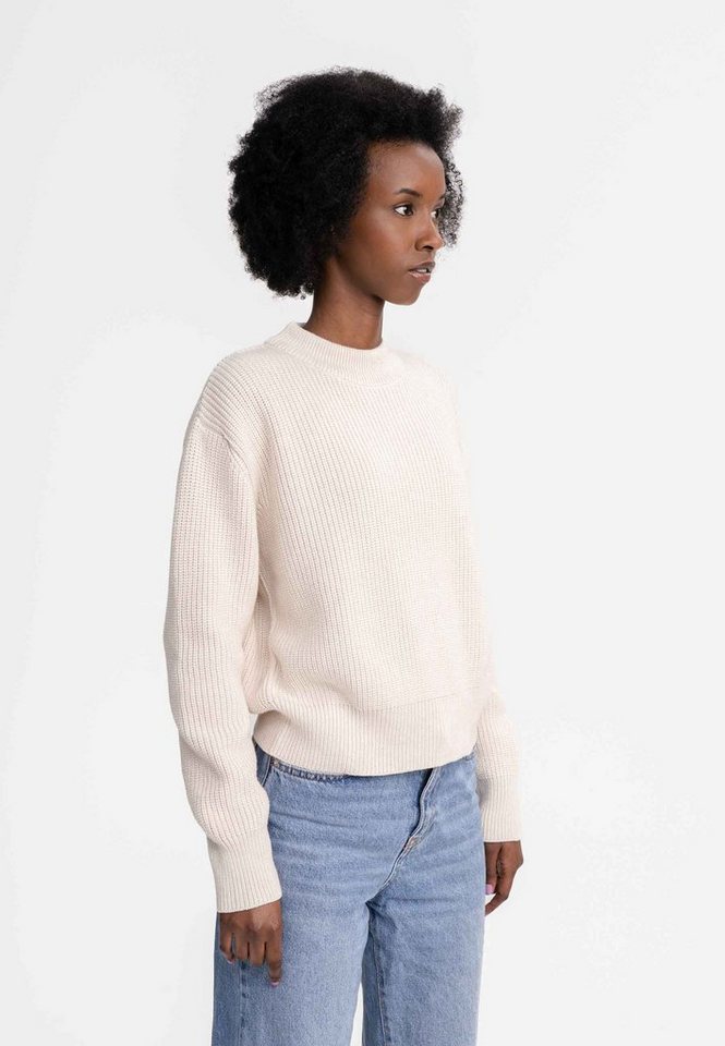 MELA Strickpullover Rippstrick Pullover Style MANIKA Rippbündchen – Bild 2 von 5