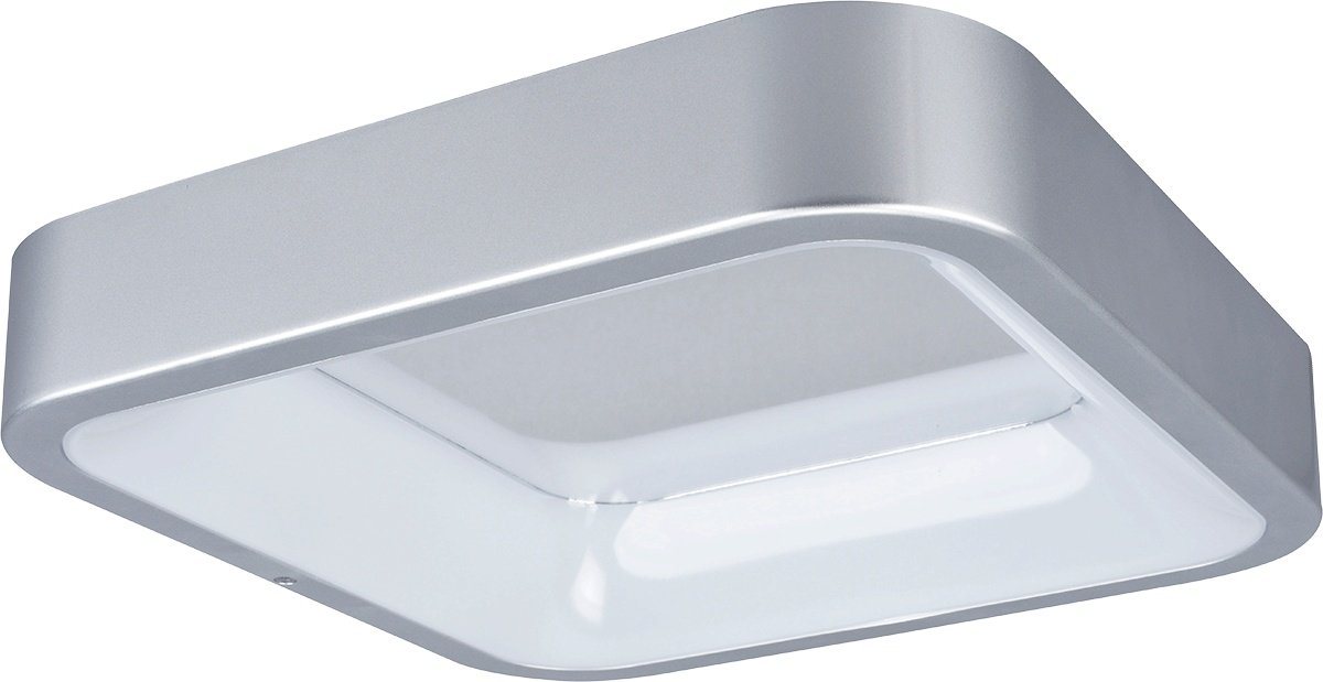 MeLiTec LED Deckenleuchte D111 Smart Home, LED fest integriert, warmweiß - kaltweiß, LED Leuchte Smart Home Deckenleuchte Wandlampe chrom-matt 35x35x8 cm – Bild 3 von 3