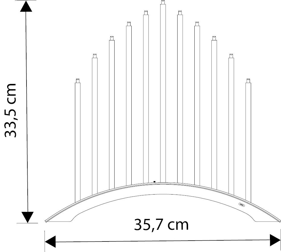 MeLiTec LED Fensterleuchter SL59 – Bild 3 von 4