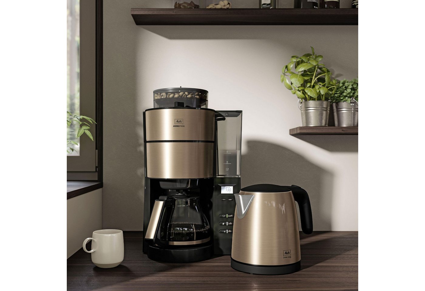 Melitta Wasserkocher Prime Aqua Mini, 2200 W, Edelstahl – Bild 5 von 5
