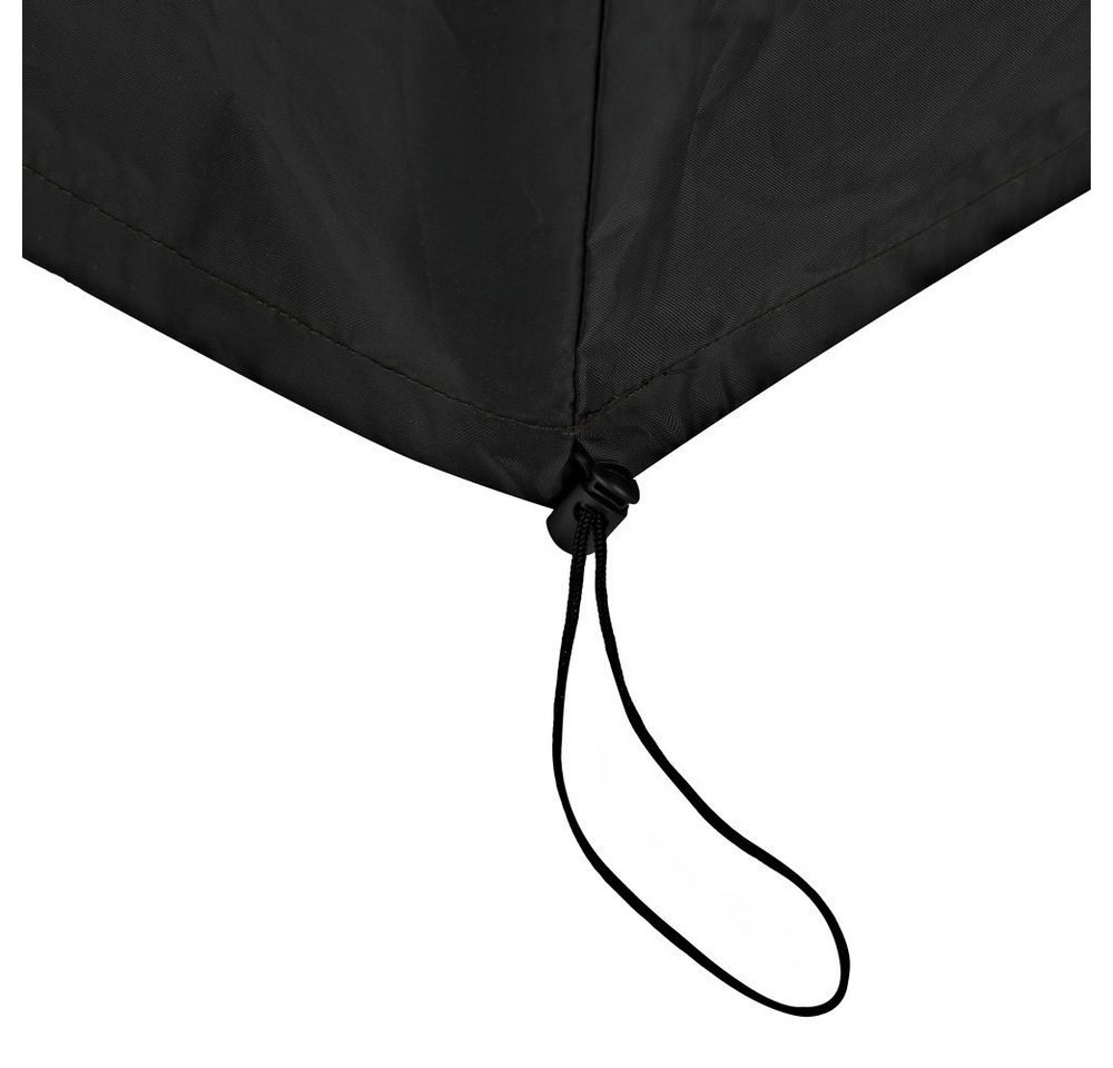 Melko Gartenmöbel-Schutzhülle Gartenmöbel Abdeckplane Schutzhülle 220x78x60 CM Schwarz Plane (Stück, 1-St., Plane), Witterungsbeständig – Bild 2 von 5
