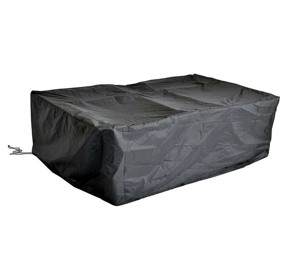 Melko Gartenmöbel-Schutzhülle Schutzhülle Gartenmöbel Abdeckplane Schwarz 132x114x104 CM 2er Sessel (Stück, 1-St., Plane), 100% Polyethylengewebe – Bild 3 von 4