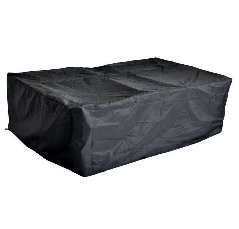 Melko Gartenmöbel-Schutzhülle Gartenmöbel Schutzhülle Abdeckung Schwarz 160x120x74 CM Abdeckung (Stück, 1-St., Plane), 100% Polyethylengewebe – Bild 4 von 4