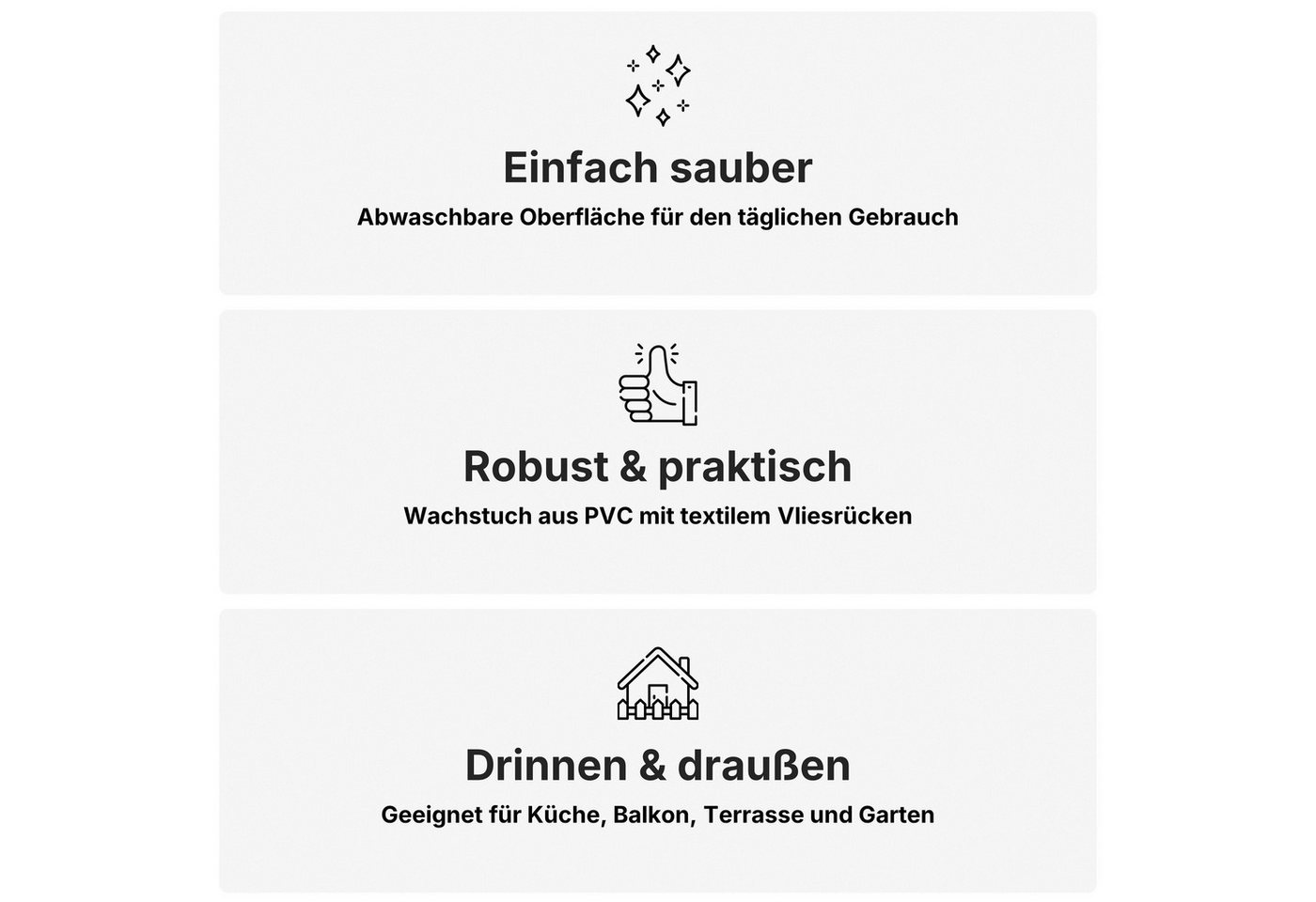 Melody Gartentischdecke Tischdecke Wachstuch Gartentischdecke karo rot abwaschbar eckig rund, fleckenabweisend – Bild 5 von 5