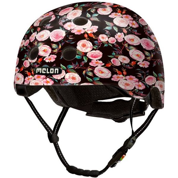 Melon Fahrradhelm Rose Garden (matte), super leicht, Magnetverschluss, größenverstellbar, mehr als 50 Designs