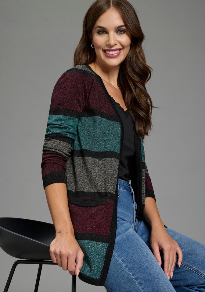 Melrose Longstrickjacke aus weichem Glitzergarn – Bild 4 von 5