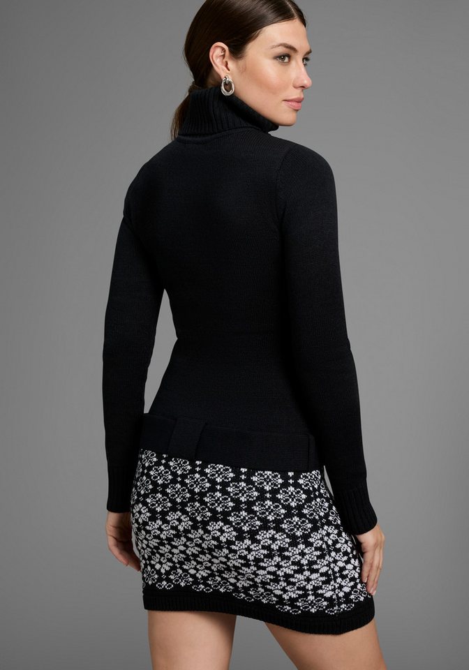Melrose Strickkleid in enger Form, Mini-Länge mit Gürtel – Bild 2 von 5