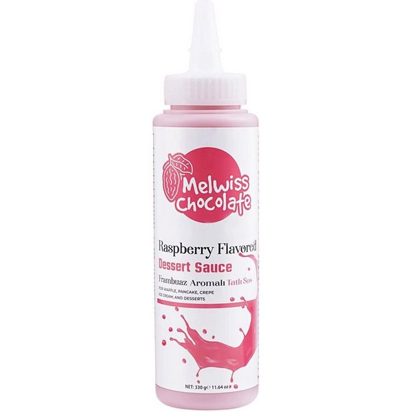 Melwiss Chocolate Saucen, Himbeer Dessert Sauce 330g
