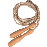 Springseil 250 cm aus Jute, Griff Buche natur gewachst, FSC-zertifiziert