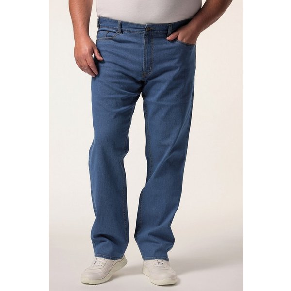 Men Plus 5-Pocket-Jeans Jeans Bauchfit Denim Regular Fit 5-Pocket