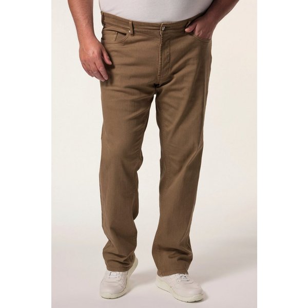 Men Plus 5-Pocket-Jeans Color-Jeans Denim Bauchfit Regular Fit 5-Pocket