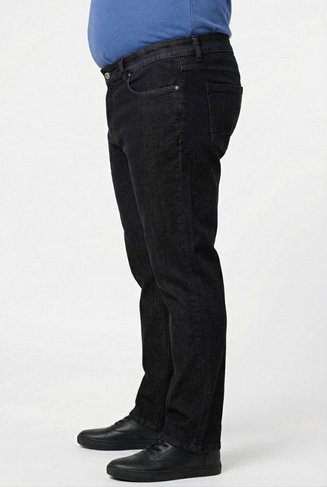 Men Plus 5-Pocket-Jeans Jeans FLEXLASTIC® Denim. 5-Pocket Straight Fit – Bild 4 von 5