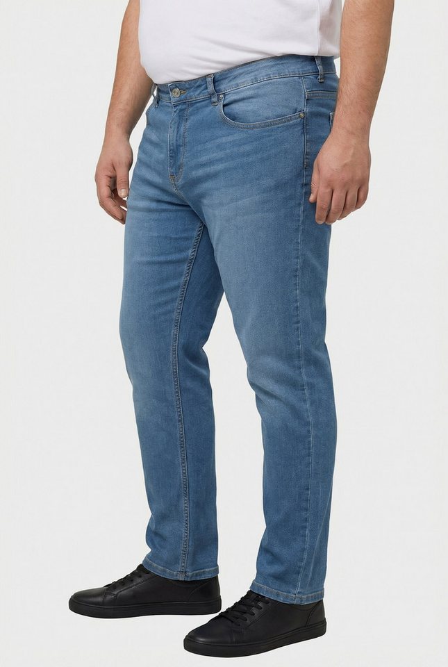 Men Plus 5-Pocket-Jeans Jeans FLEXLASTIC® Light Weight Denim 5-Pocket – Bild 4 von 5