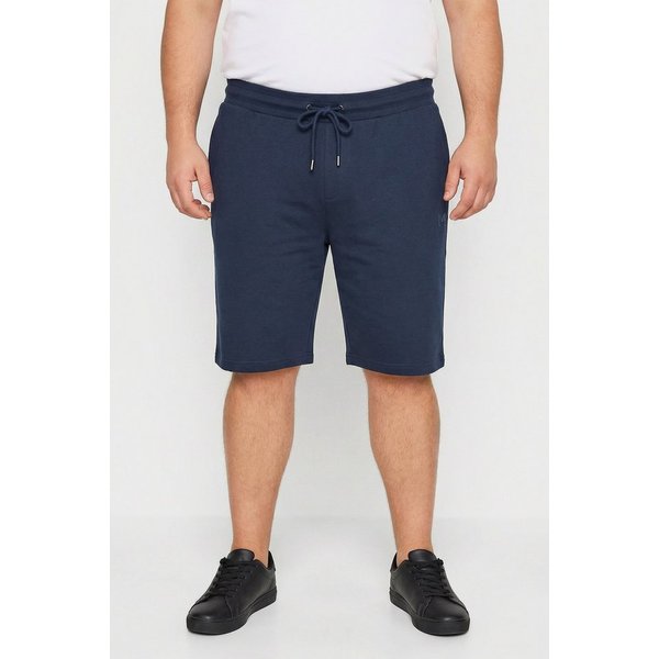 Men Plus Bermudas Bermuda Bauchfit Sweat Modern Fit