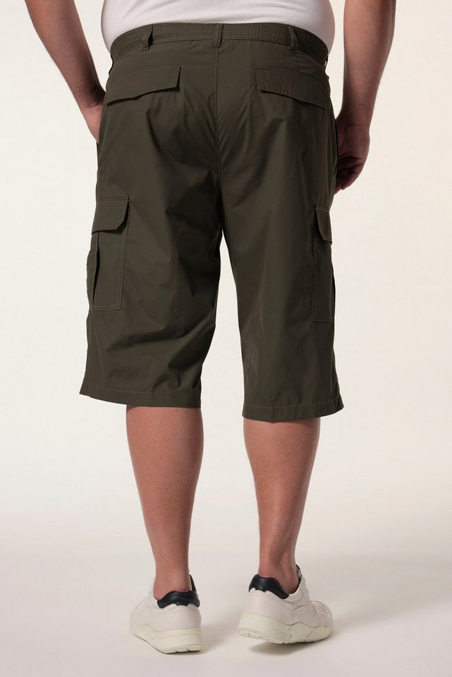 Men Plus Bermudas Cargo-Capri UV- Mückenschutz Elastikbund – Bild 3 von 5
