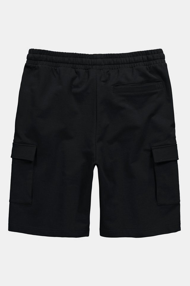 Men Plus Bermudas Cargo-Sweatbermuda Bauchfit Basic Fit Elastikbund – Bild 5 von 5