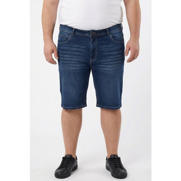 Men Plus Bermudas Jeans-Bermuda Denim FLEXLASTIC® Bauchfit bis 72