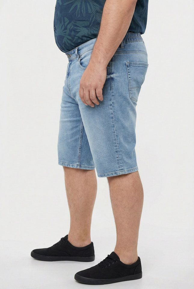 Men Plus Bermudas Jeans-Bermuda Denim FLEXLASTIC® Bauchfit bis 72 – Bild 4 von 5