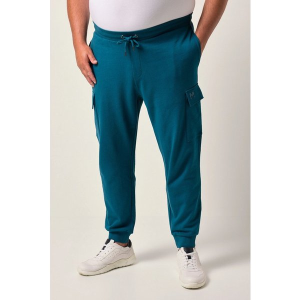 Men Plus Cargohose Cargo-Jogginghose Elastikbund
