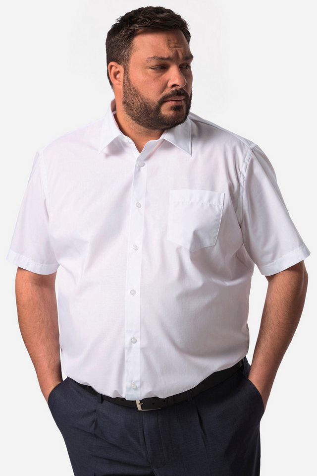 Men Plus Kurzarmhemd Businesshemd Halbarm Easy Care Kentkragen – Bild 3 von 4
