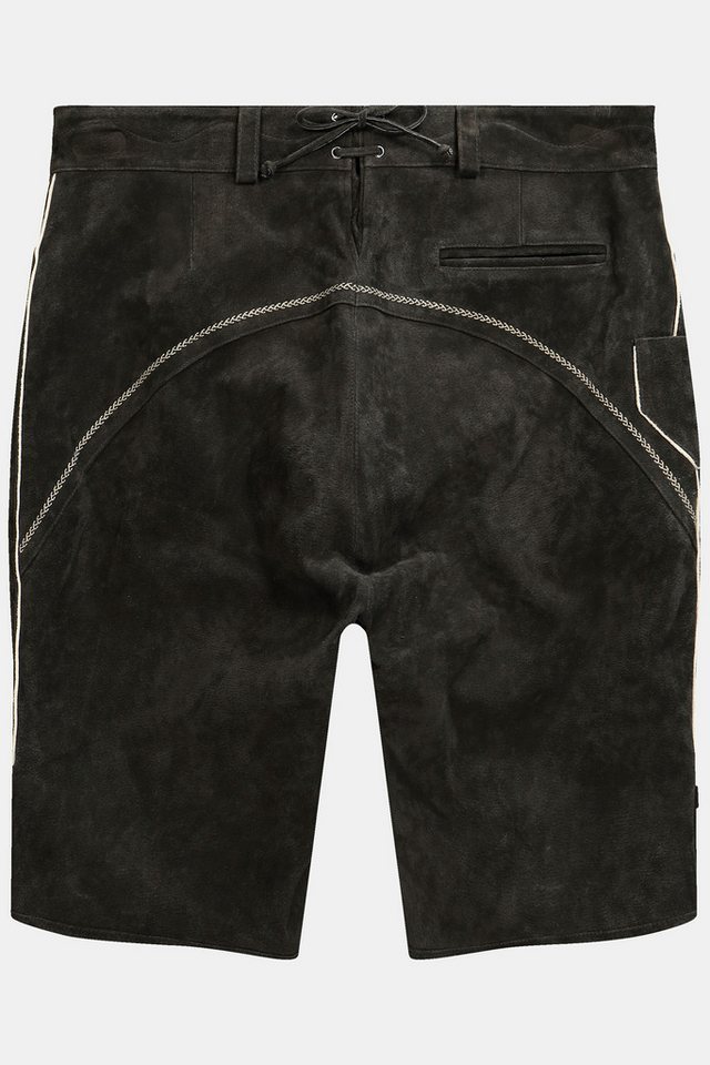 Men Plus Lederhose Trachten-Lederhose echtes Leder Stickereien – Bild 5 von 5