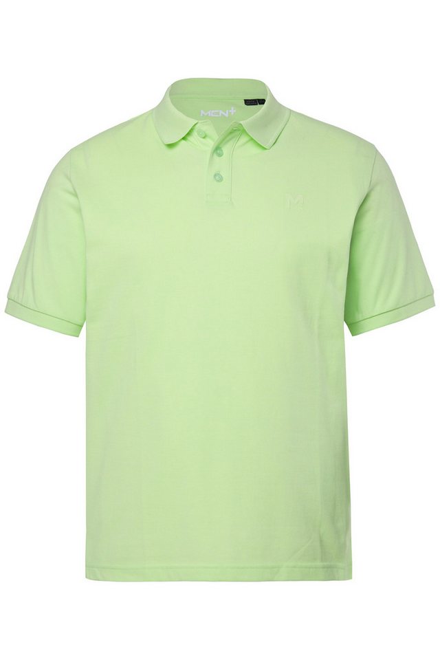 Men Plus Poloshirt Poloshirt Basic Piqué Halbarm Bestseller – Bild 2 von 3