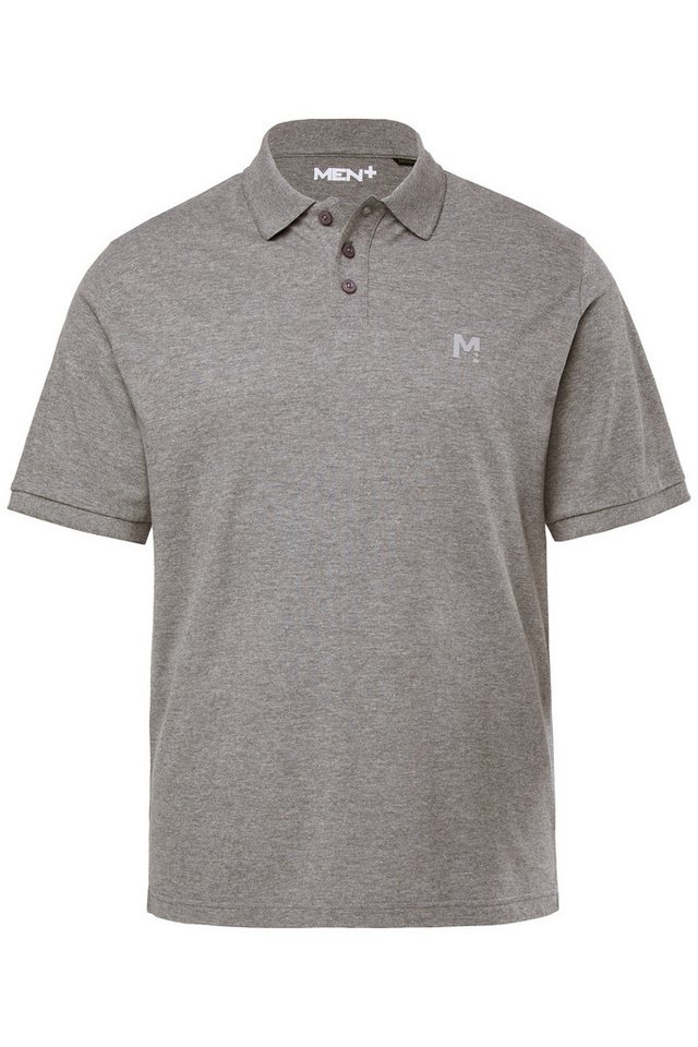 Men Plus Poloshirt Poloshirt Basic Piqué Halbarm Bestseller – Bild 2 von 3