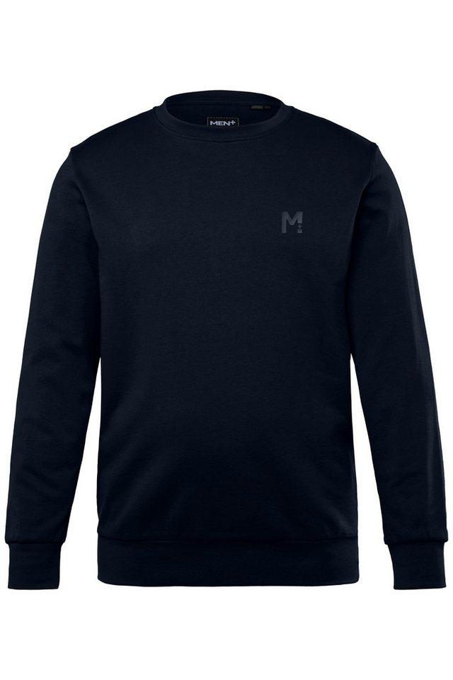 Men Plus Sweatshirt Sweatshirt Basic Rundhalsausschnitt Bestseller – Bild 2 von 3