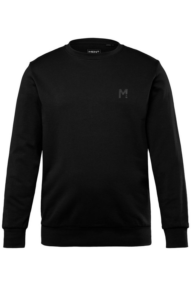 Men Plus Sweatshirt Sweatshirt Basic Rundhalsausschnitt Bestseller – Bild 2 von 3