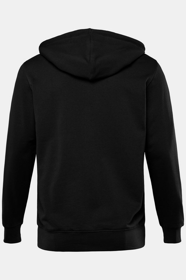Men Plus Sweatshirt Kapuzen-Sweatjacke Basic Bestseller – Bild 4 von 4