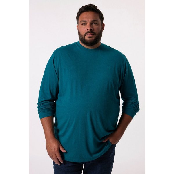 Men Plus T-Shirt Langarmshirt Basic Rundhals Bestseller