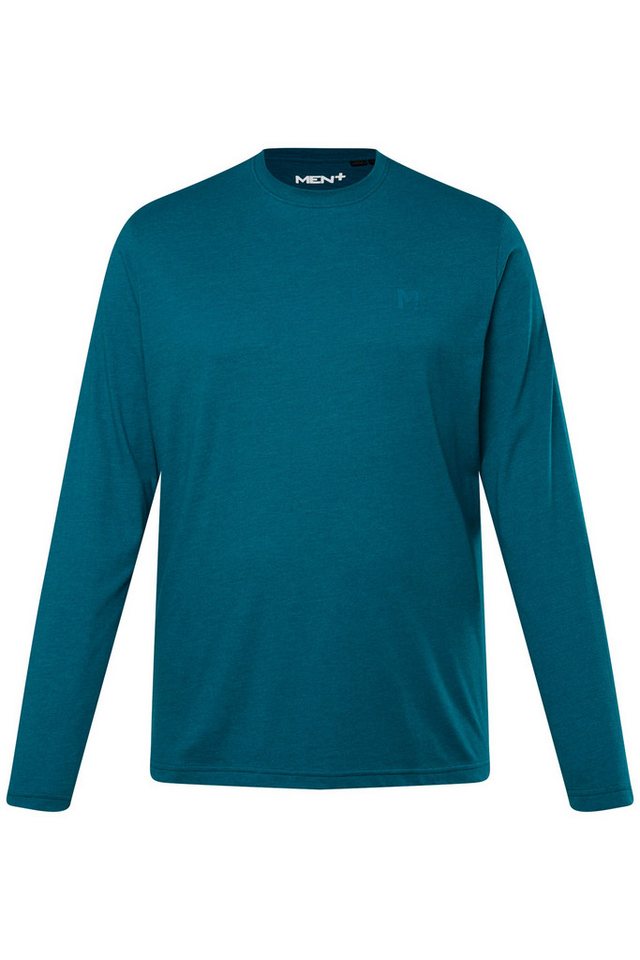 Men Plus T-Shirt Langarmshirt Basic Rundhals Bestseller – Bild 2 von 3