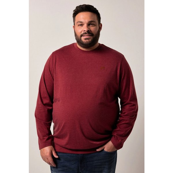 Men Plus T-Shirt Langarmshirt Bauchfit Spezialschnitt Basic Bestseller