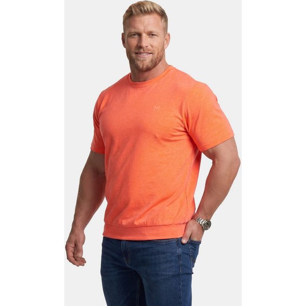 Men Plus T-Shirt T-Shirts 2er-Pack Bauchfit Basic Halbarm Bestseller