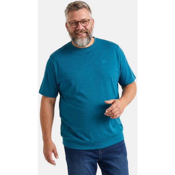 Men Plus T-Shirt T-Shirts 2er-Pack Bauchfit Basic Halbarm Bestseller